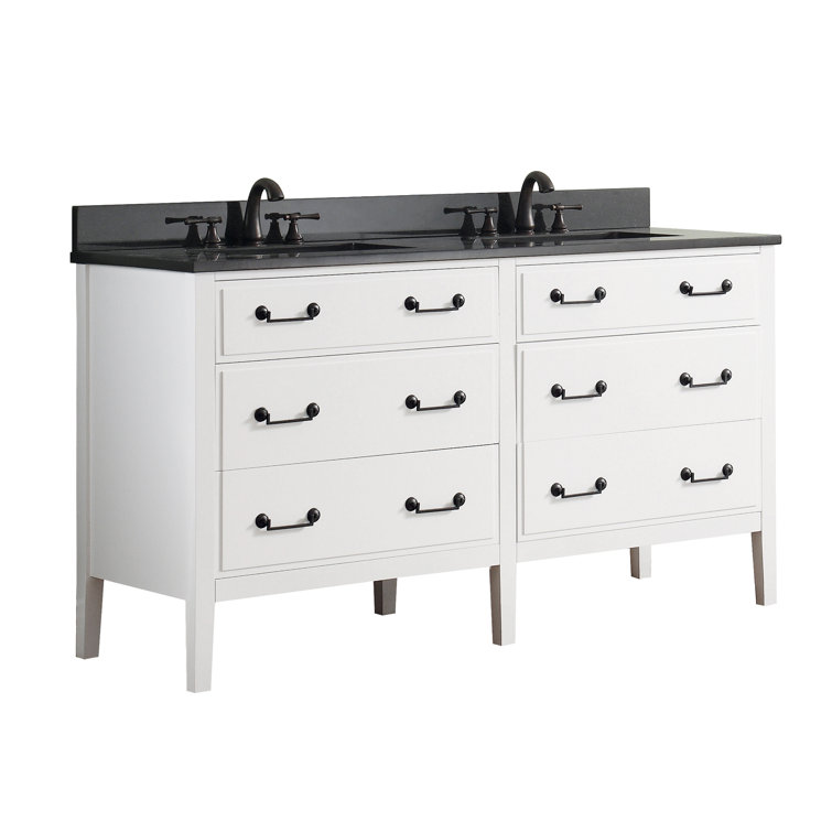 Three Posts Alexandrea 60" Bathroom Vanity Base Only Wayfair Canada